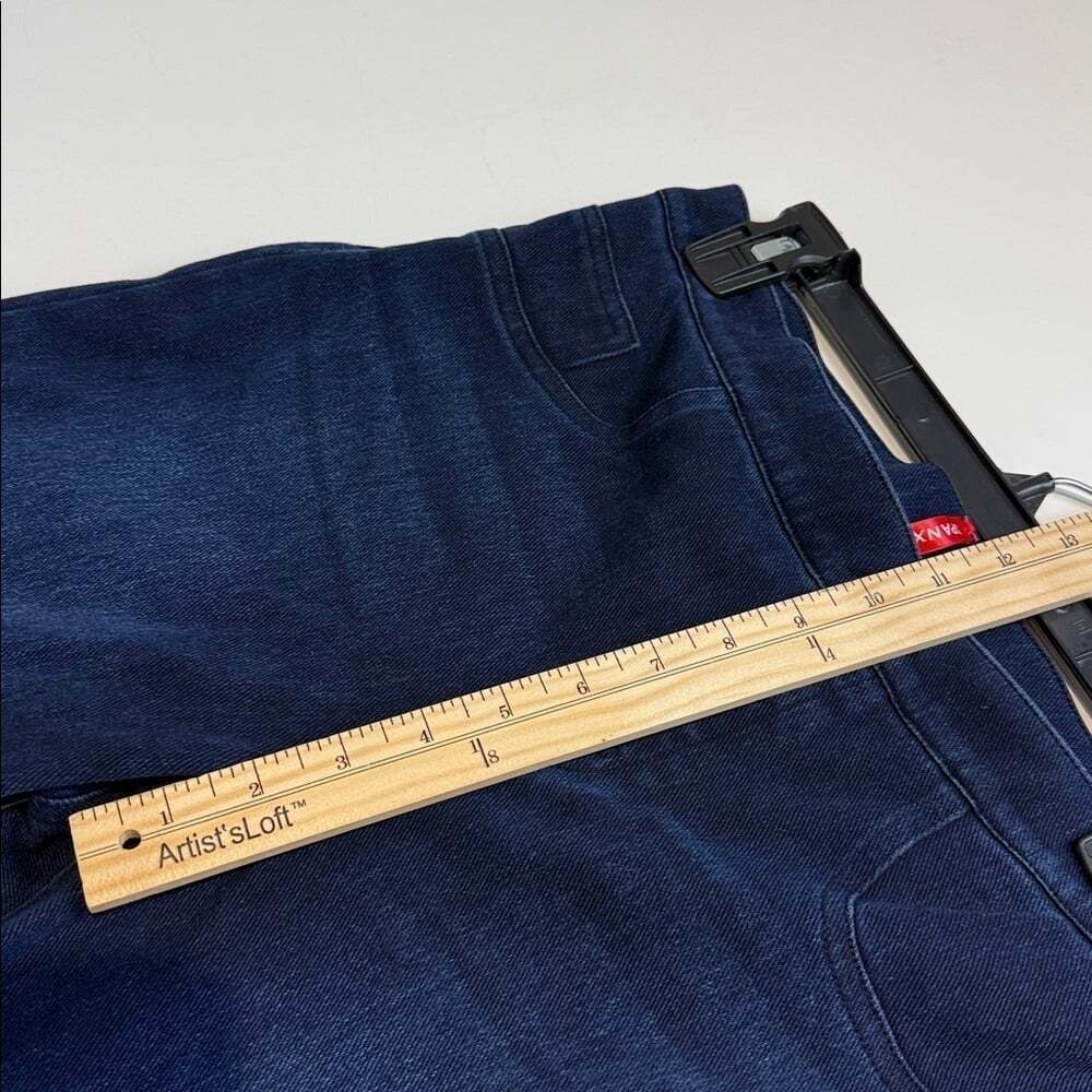 SPANX Women's Deep Blue Skinny Jeans Size Medium - Picture 5 of 7